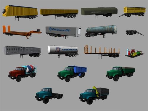 kraz-and-trailers