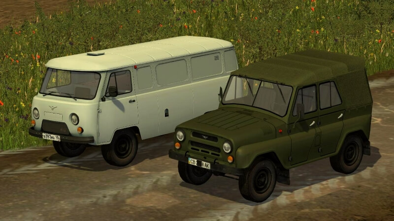 UAZ Trailers Pack 1
